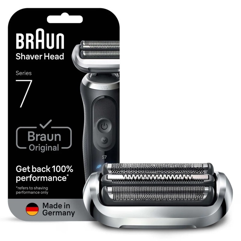 Braun Series 7 74S Barberhoved Sølv Braun Series 7 74S Barberhoved Sølv